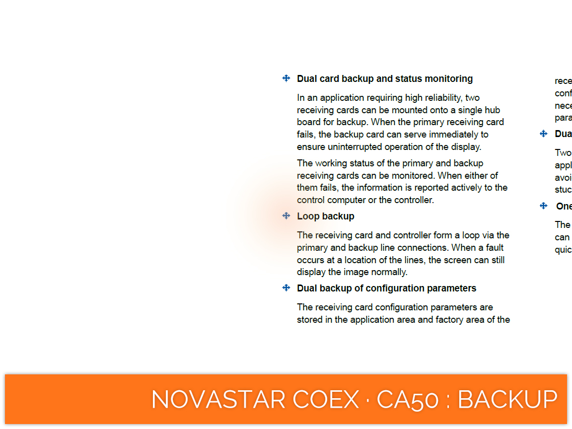 NovaStar COEX · CA50 · loop